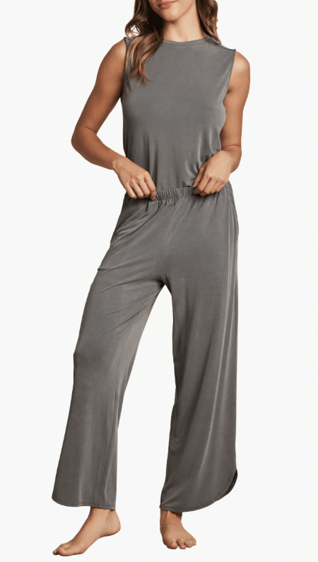 wide leg lounge set