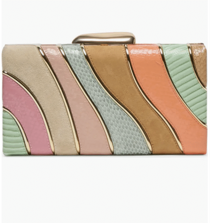 Dolce Vita Multi Panel Frame Clutch