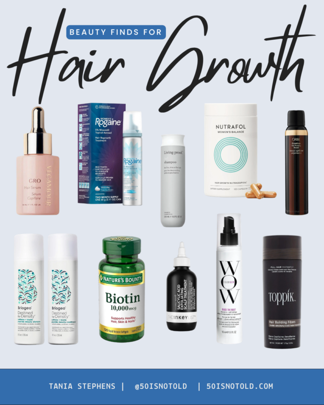 BEAUTY PRODUCTS FOR THINNING HAIR VOLUME HAIR GROWTH