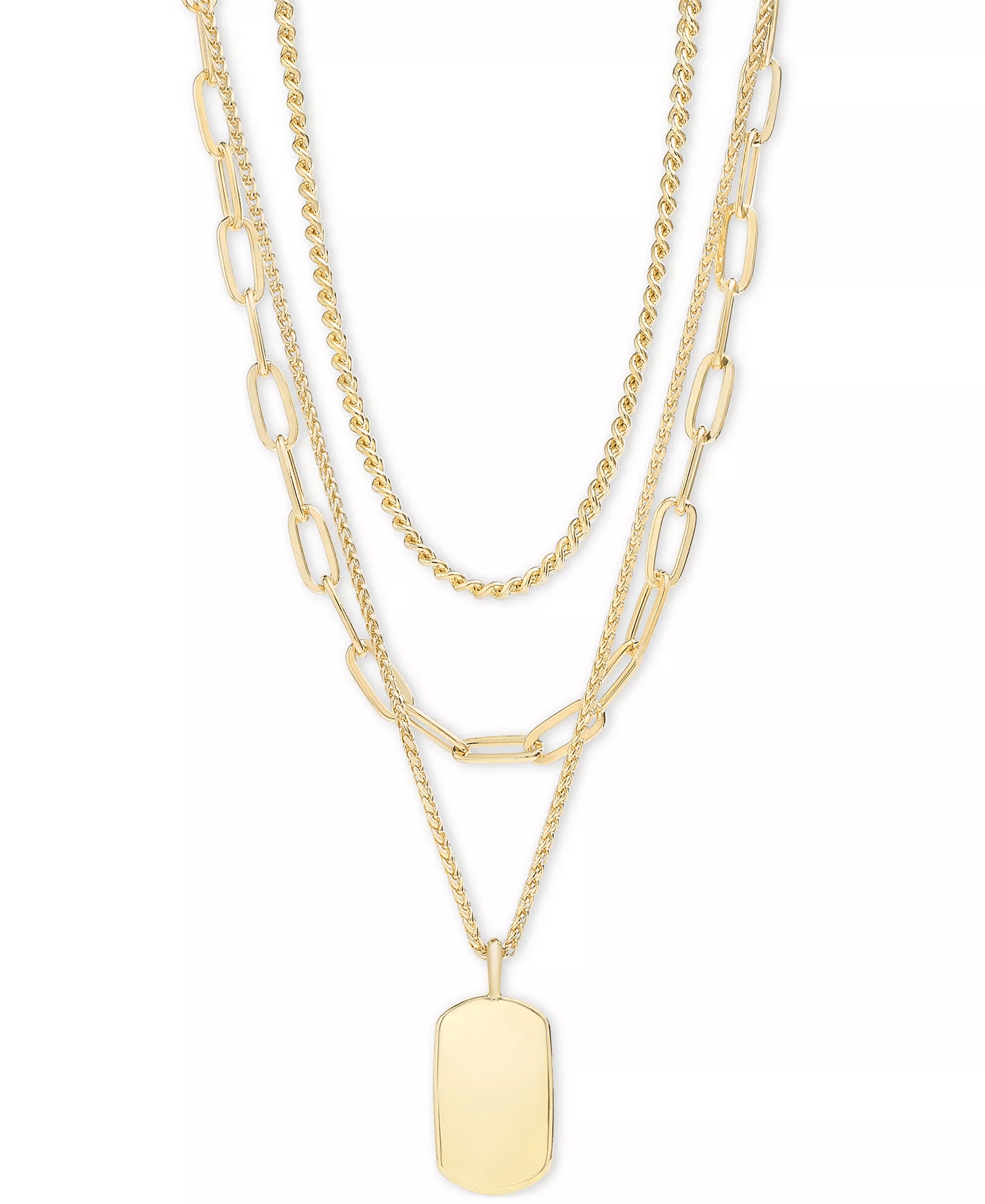 GOLD LAYERED NECKLACE FROM MACY'S