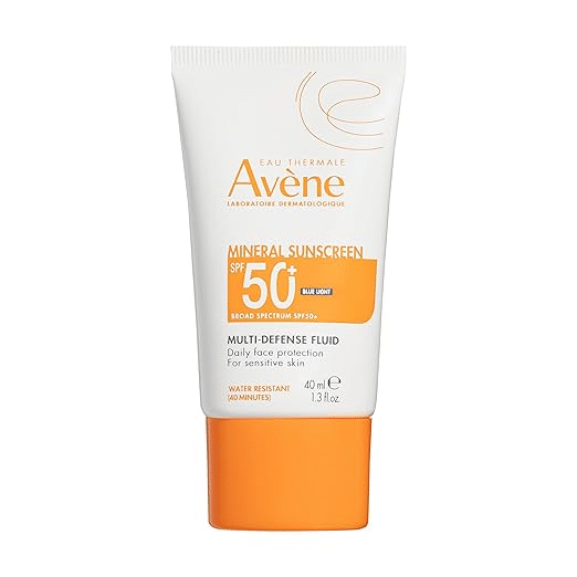 avene mineral sunscreen fluid 50