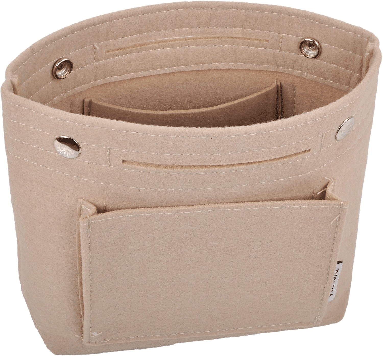Mini Slim Small Felt Purse Organizer