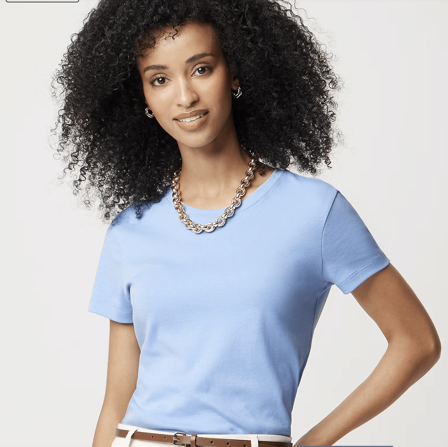 essential jersey crewneck tee comfortable summer basics for women