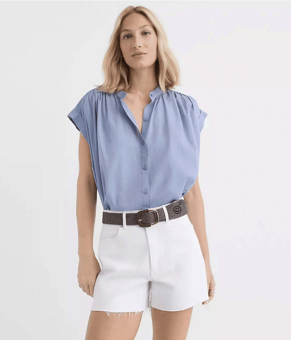dolman shirt in a soft relaxed fit