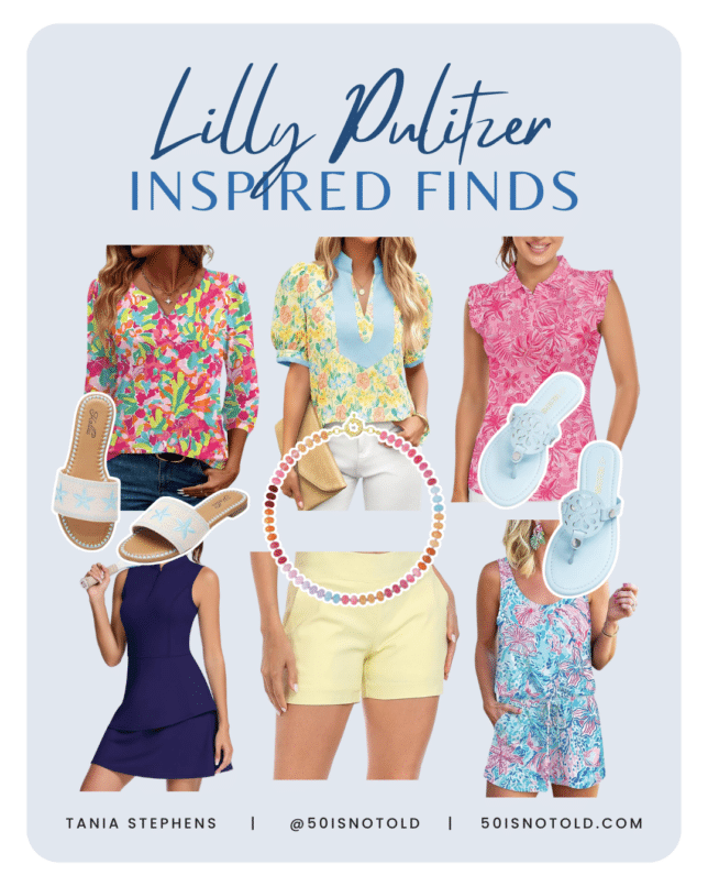 lilly pulitzer inspired finds