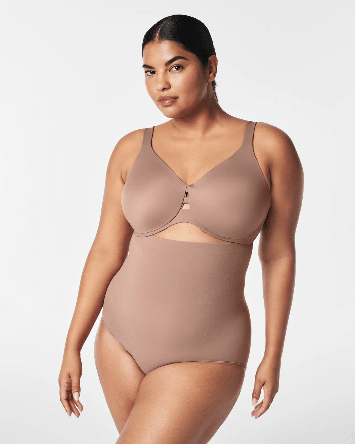spanx shape seamless power high waisted brief