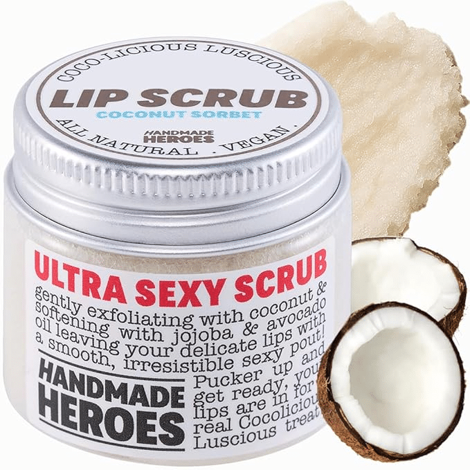 natural lip scrub