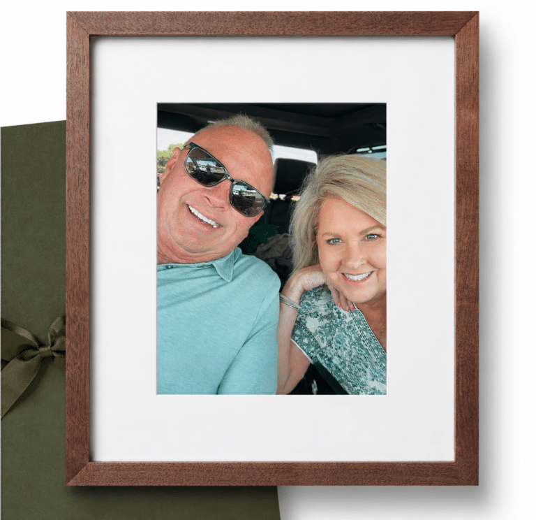 Father's Day Gift - boxed framed photo