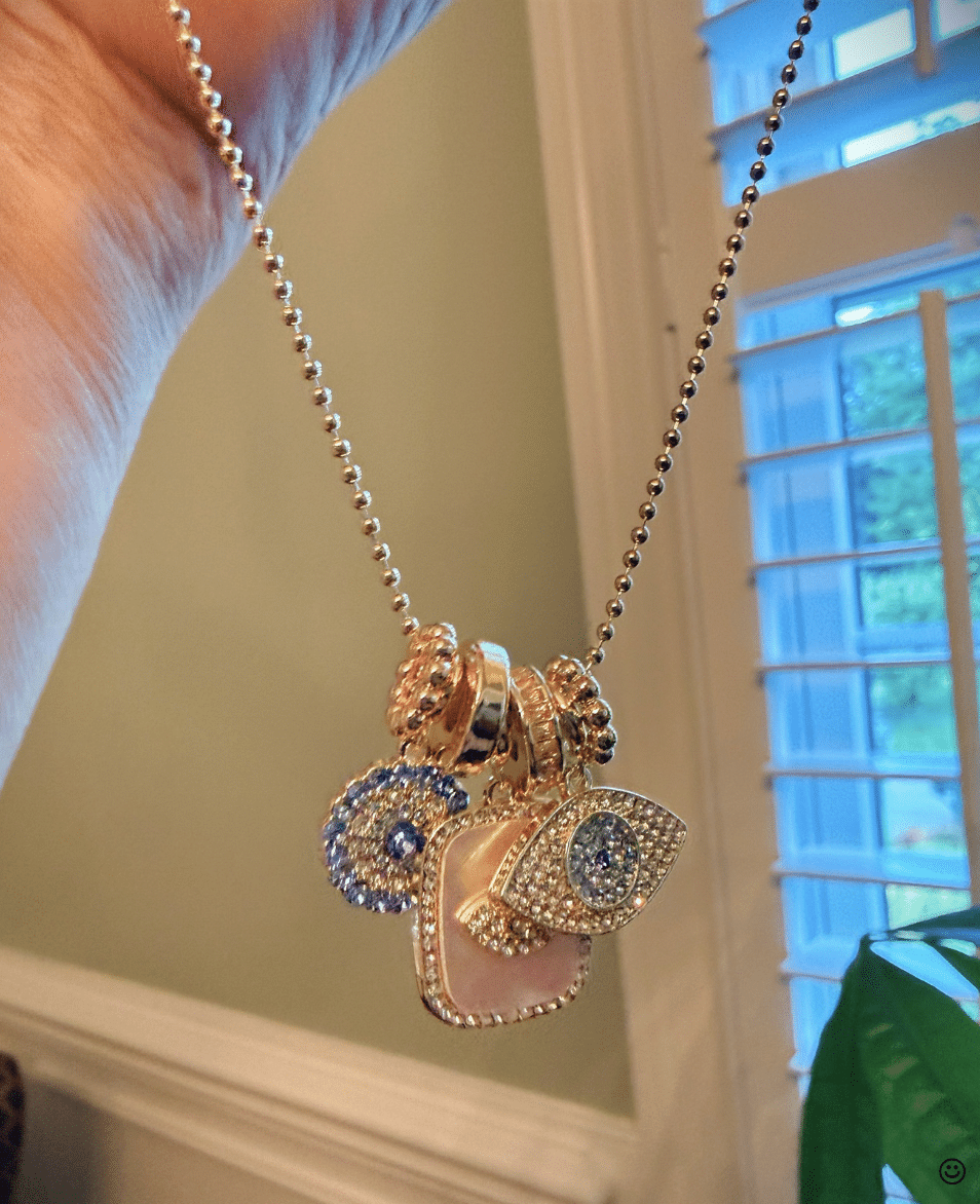 Evil Eye Charm Necklace from Baublebar