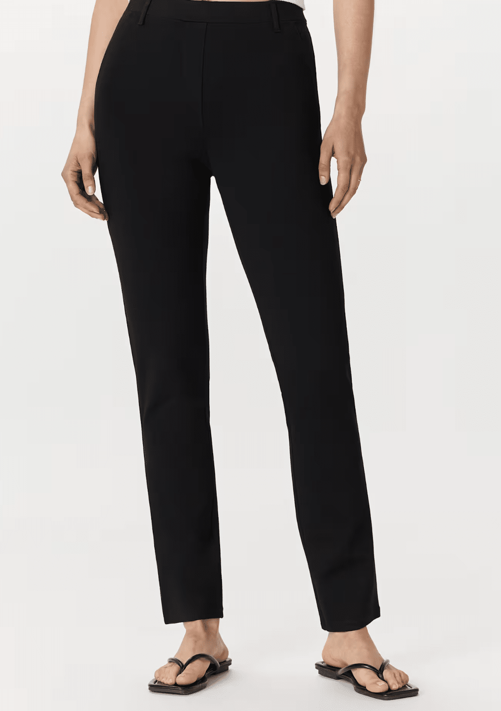 quince ultra stretch ponte straight leg pants