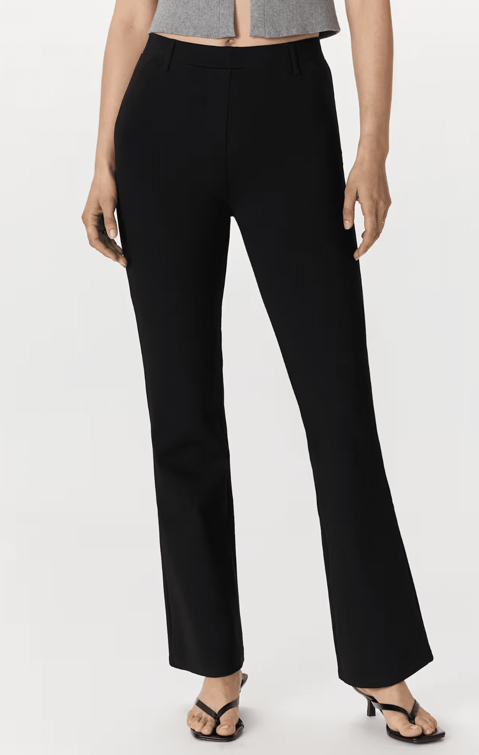 quince ultra stretch ponte bootcut pants