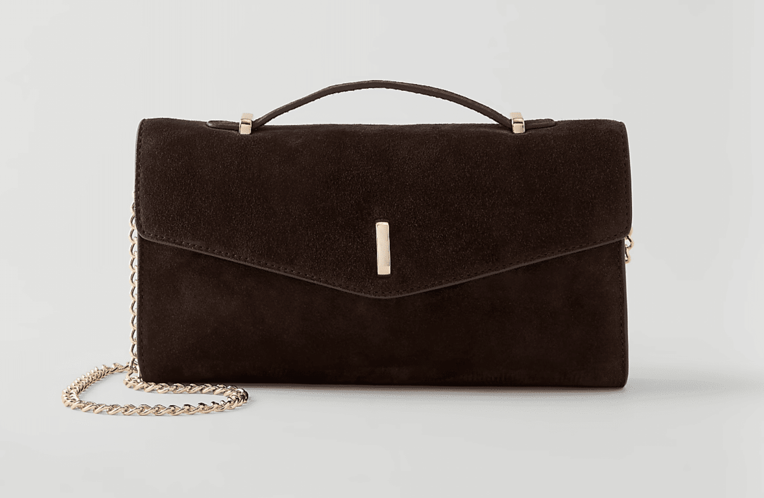 Ann Taylor suede crossbody bag