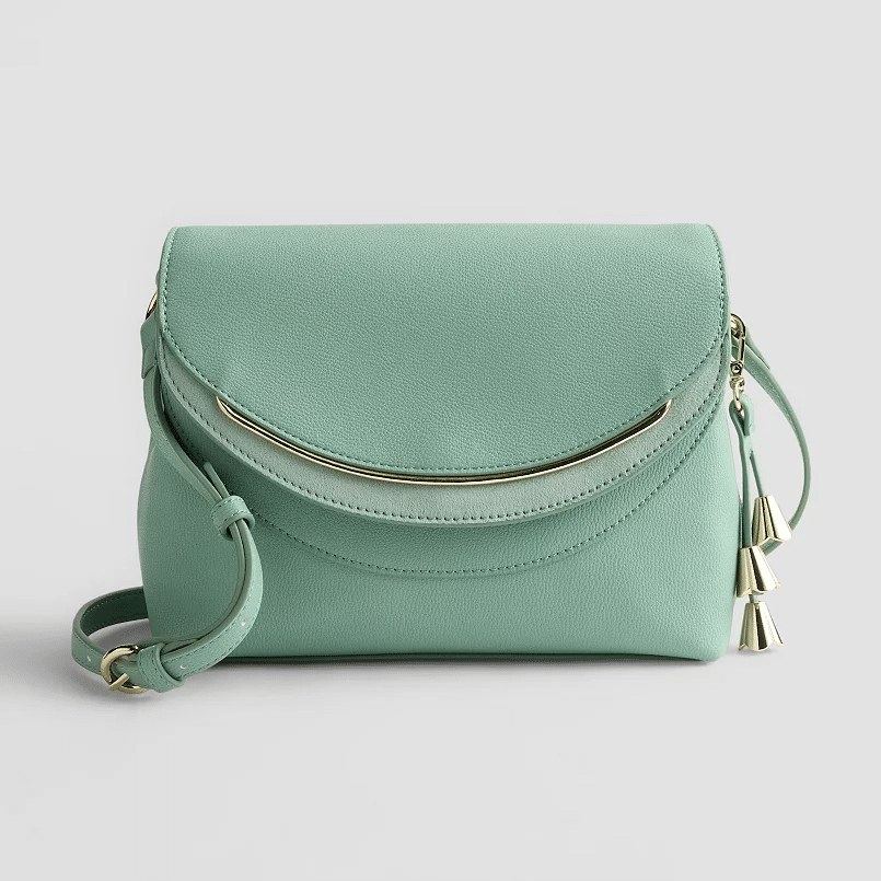 mint green crossbody from lauren conrad
