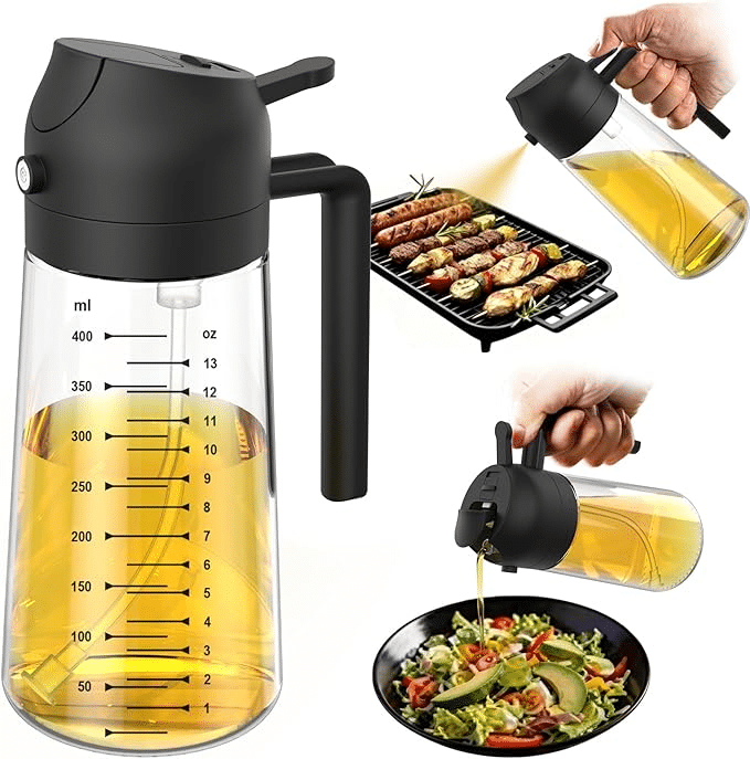 olive oil sprayer and dispenser