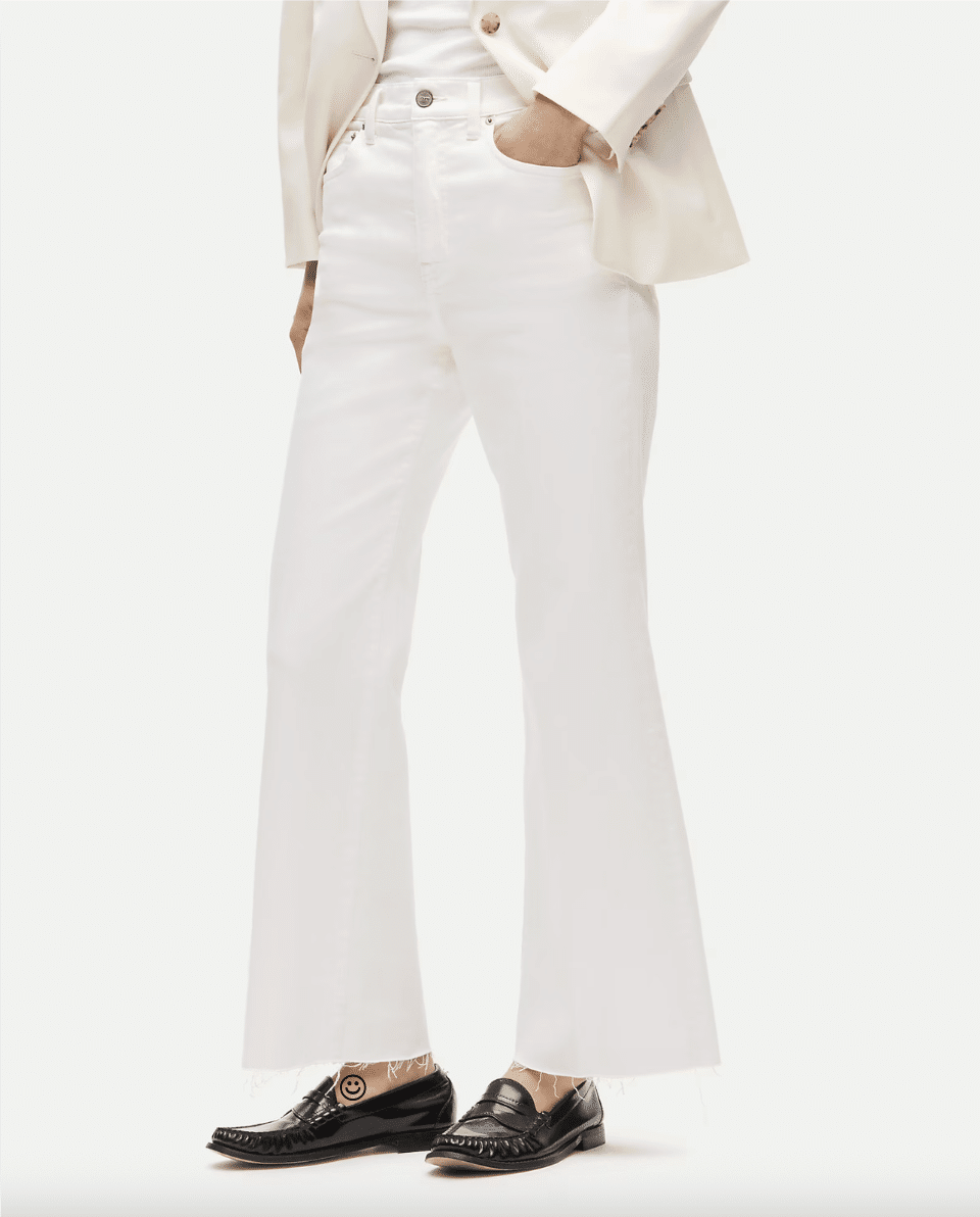 charley kickout cropped jean