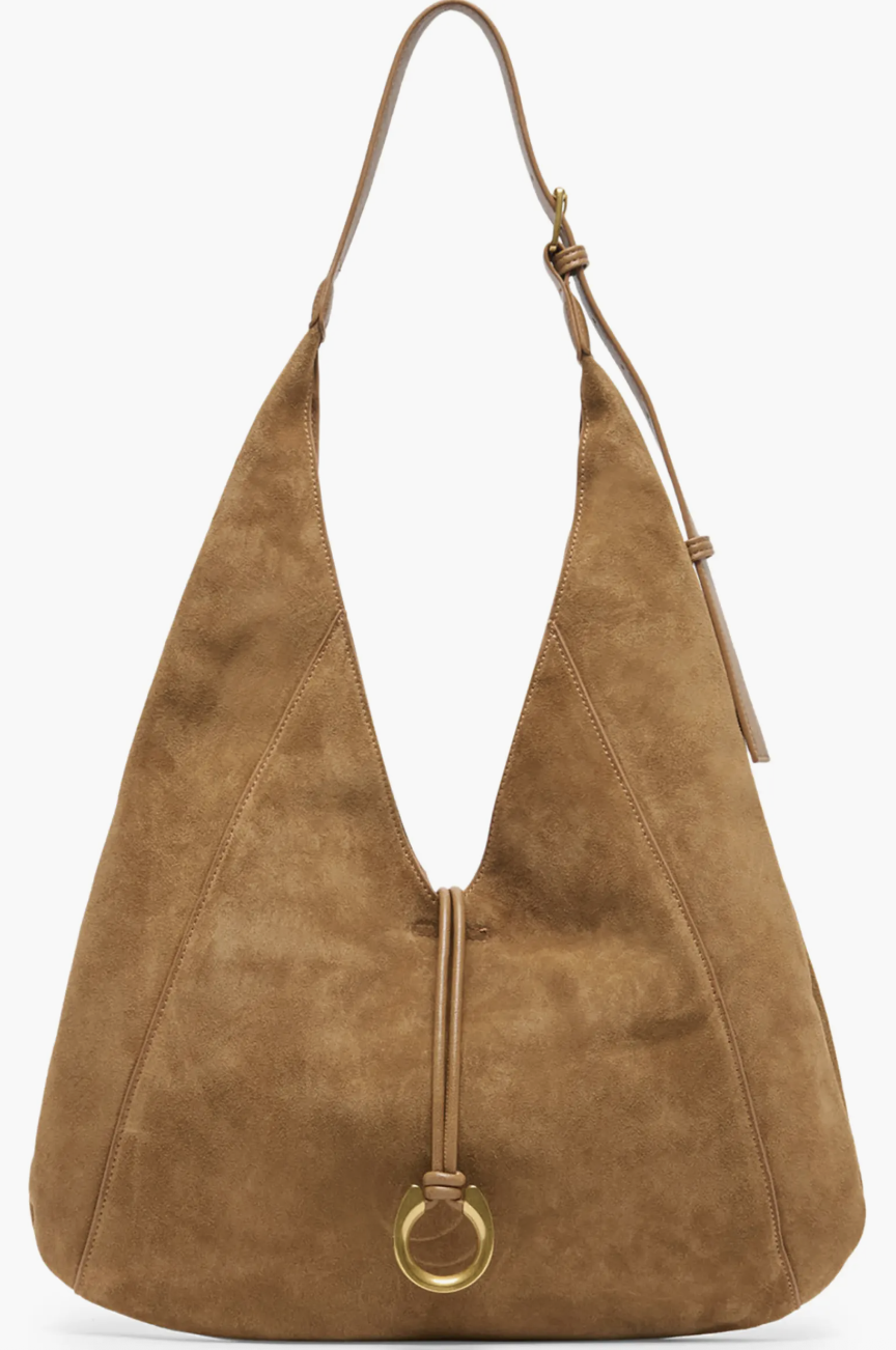 Mercer Suede Hobo Bag