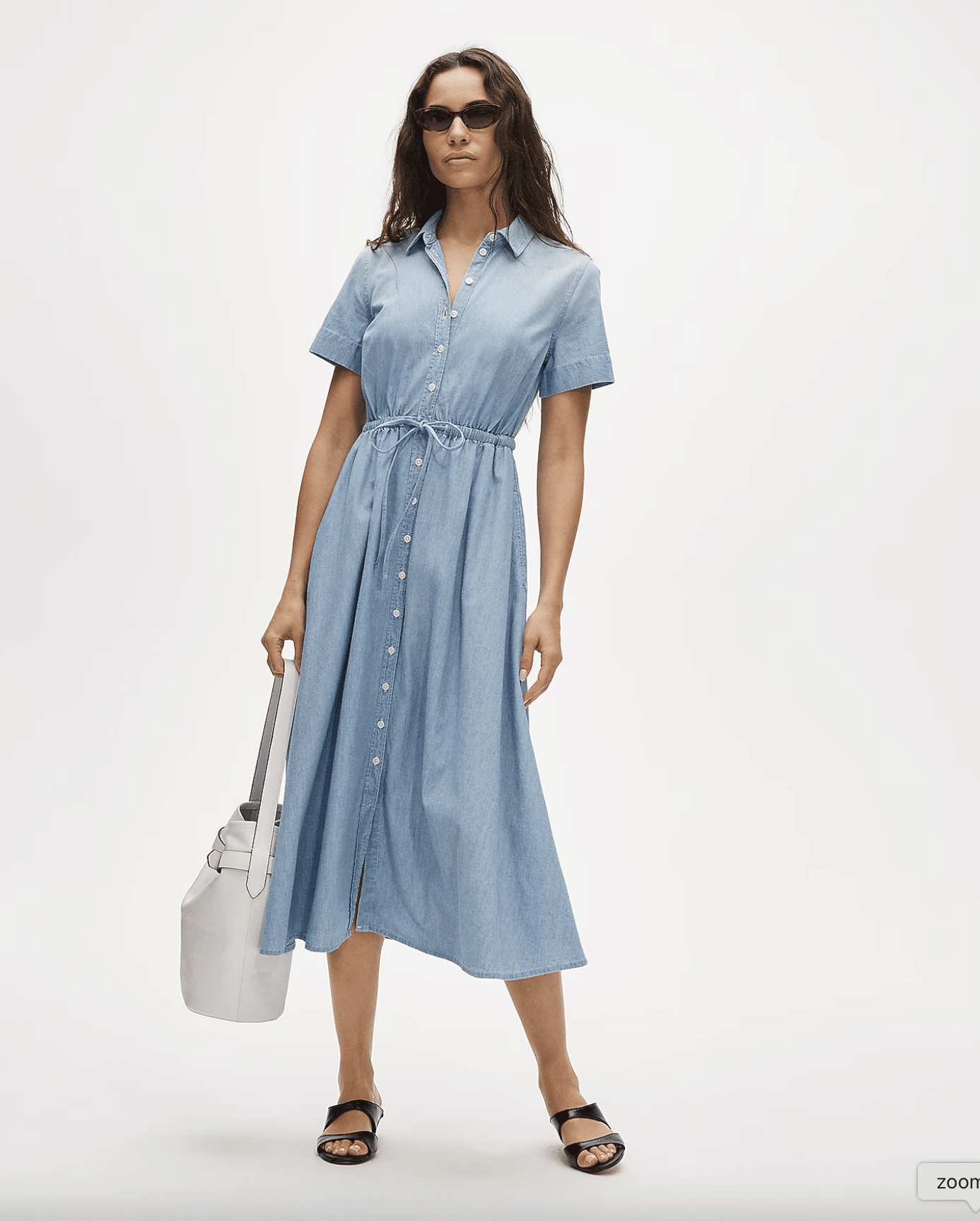 J.Crew Cerise Shirt Dress