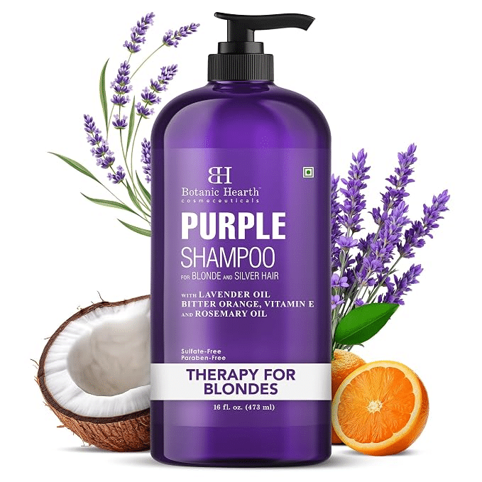 botanic hearth purple shampoo from amazon