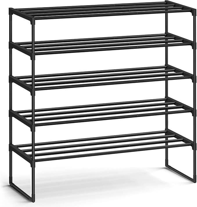 5 tier shoe rack
