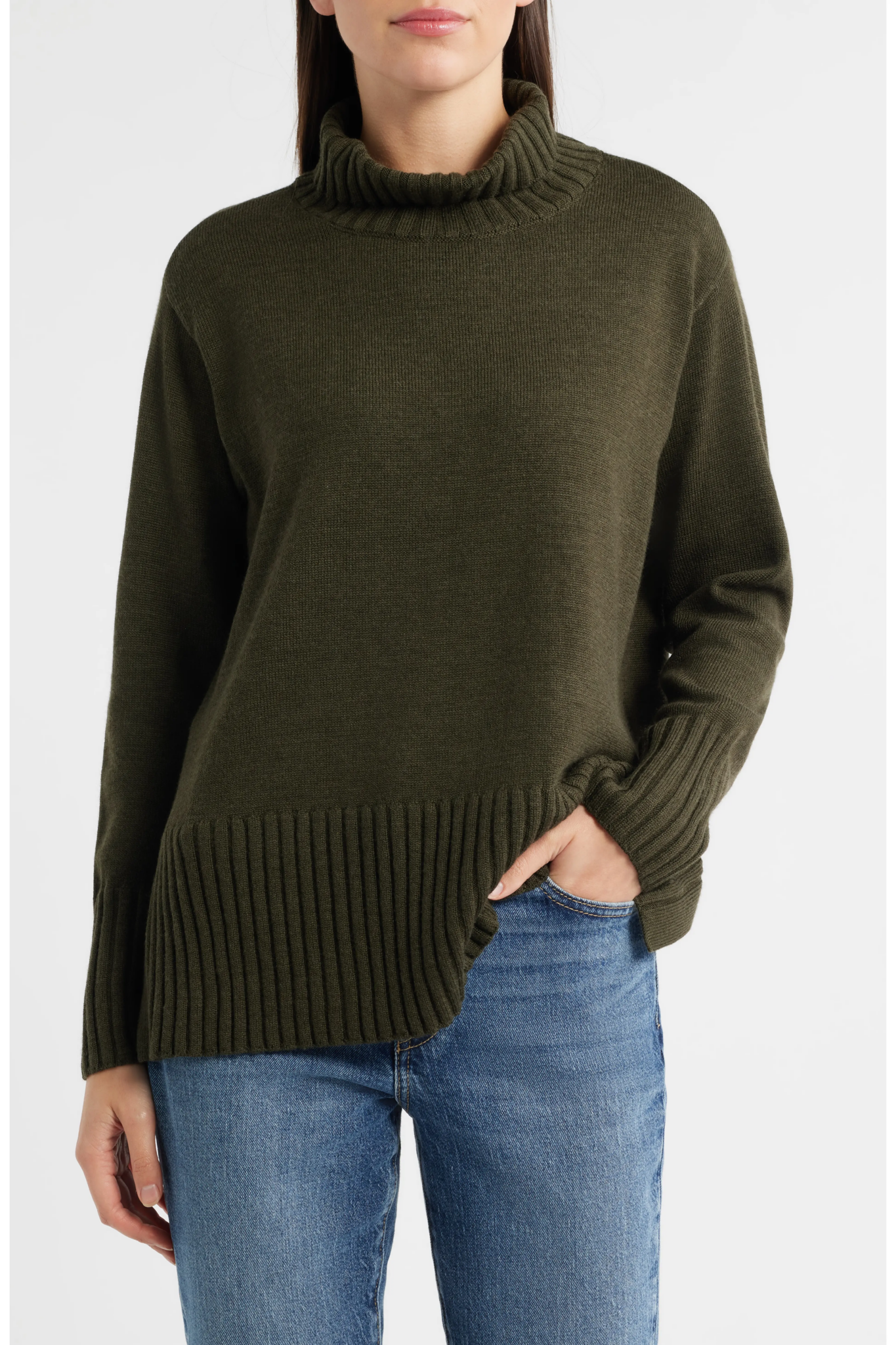 Turtleneck Merino Wool Sweater