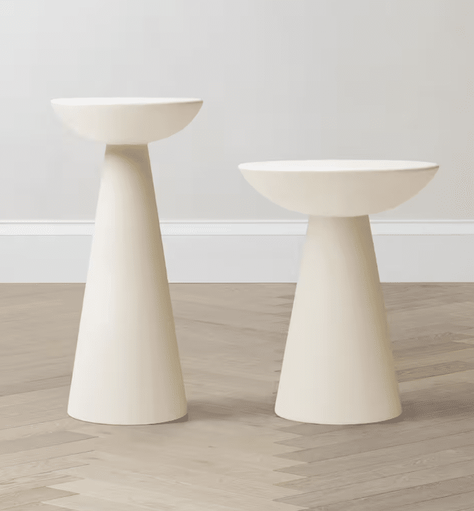 quince concrete nesting end tables