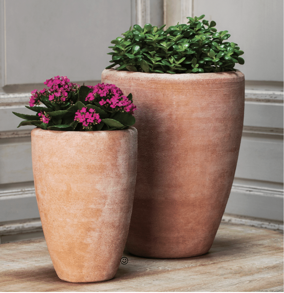 pottery barn belize tall bowl planter
