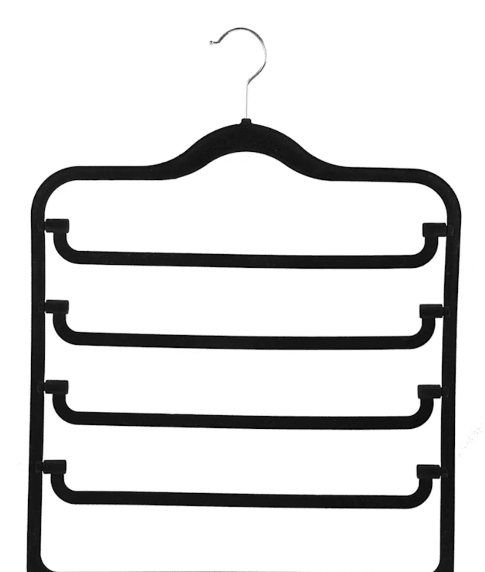 4-Tier Velvet Pant Hanger