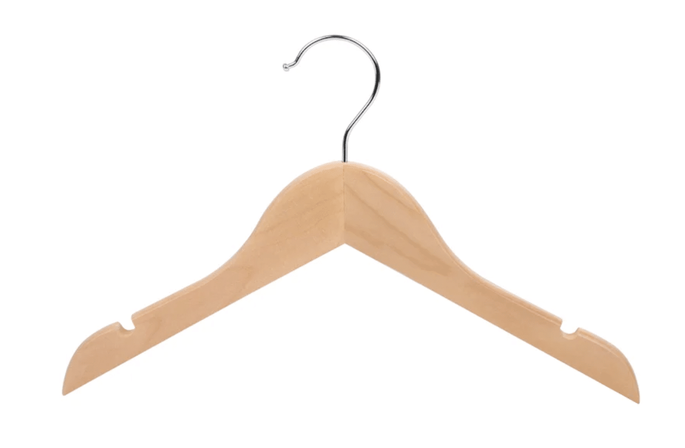 Natural Wooden Clothes Hangers