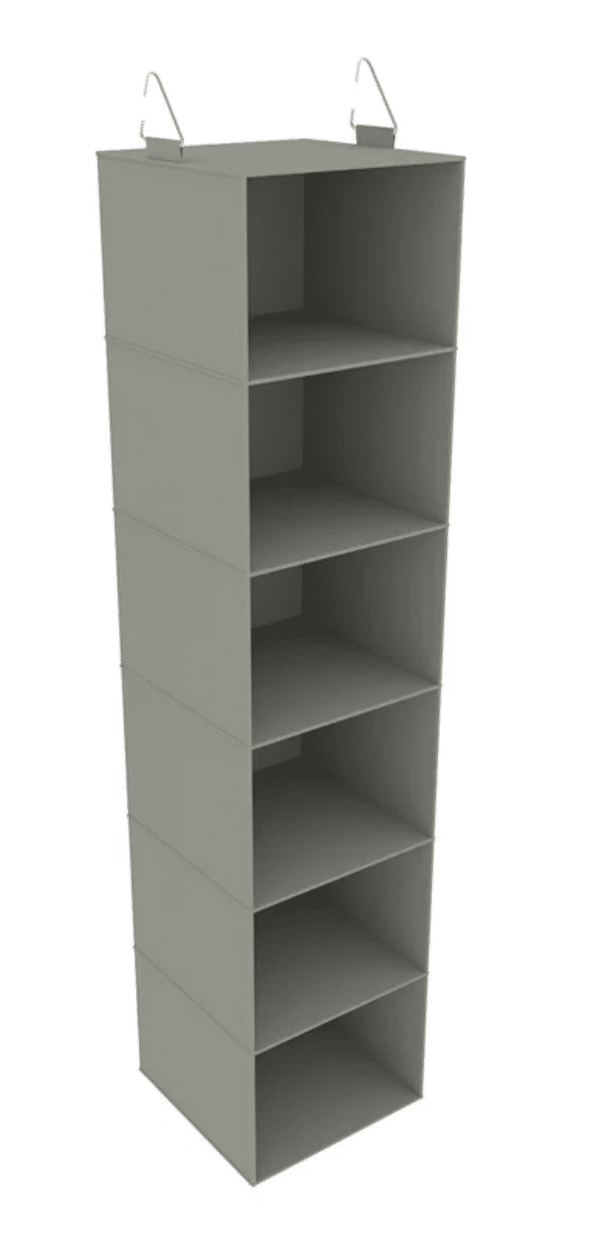6-Shelf Hanging Closet Organizer