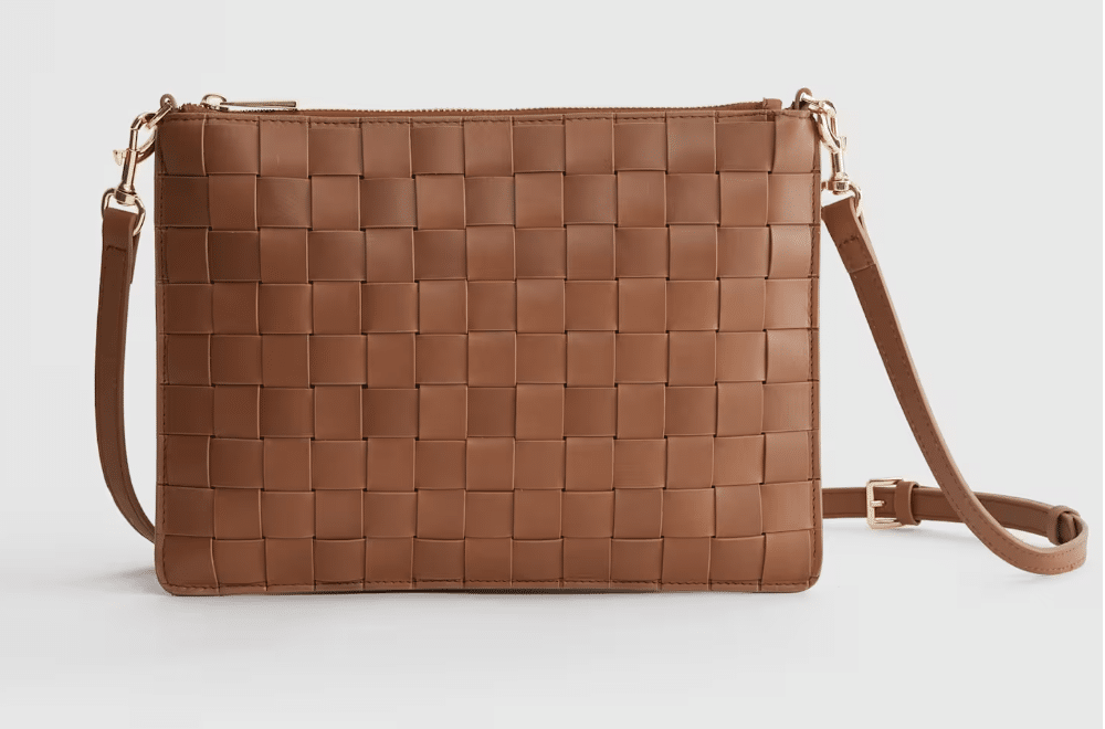 italian leather crossbody clutch from quince