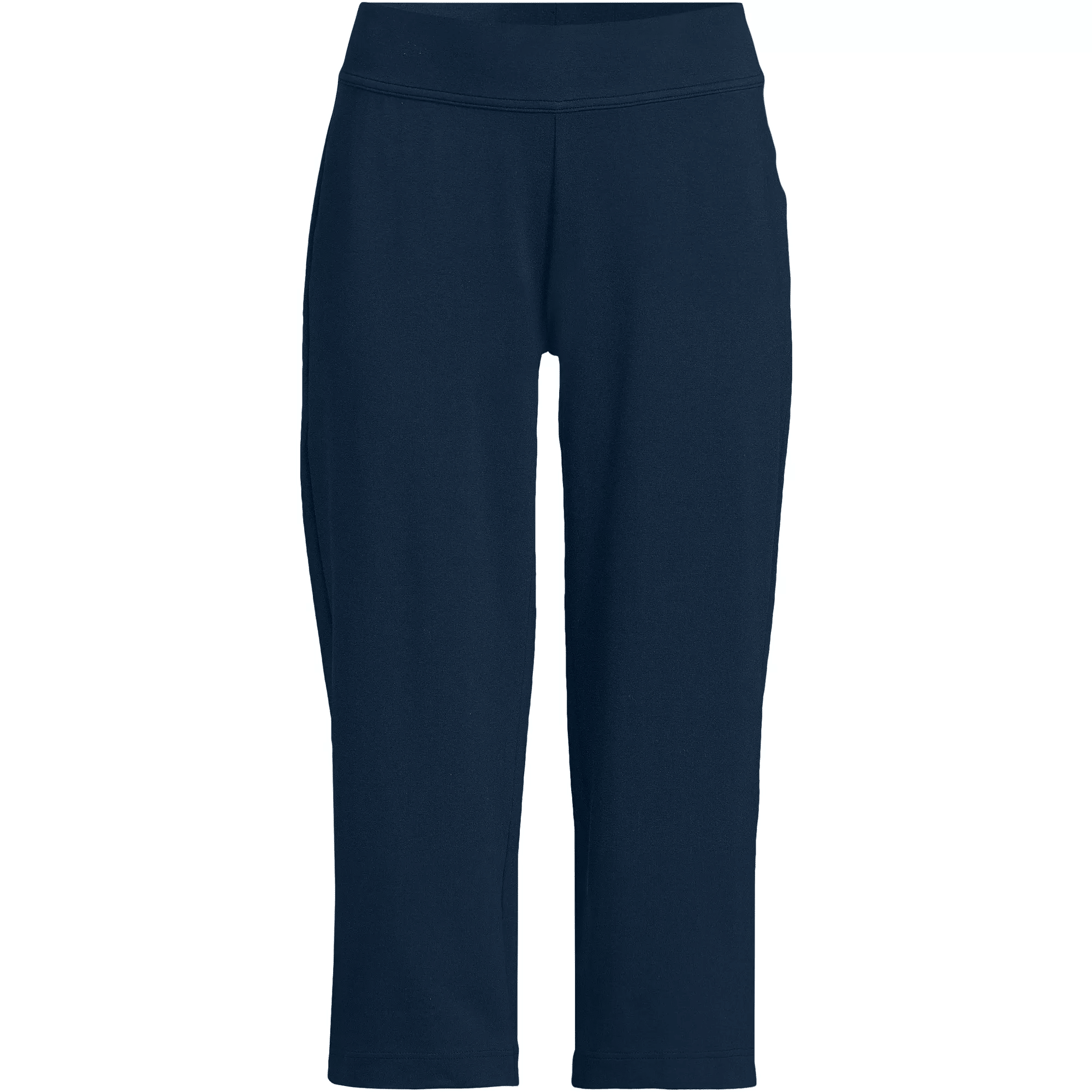 Land's End starf fish mide rise pull on pants cropped
