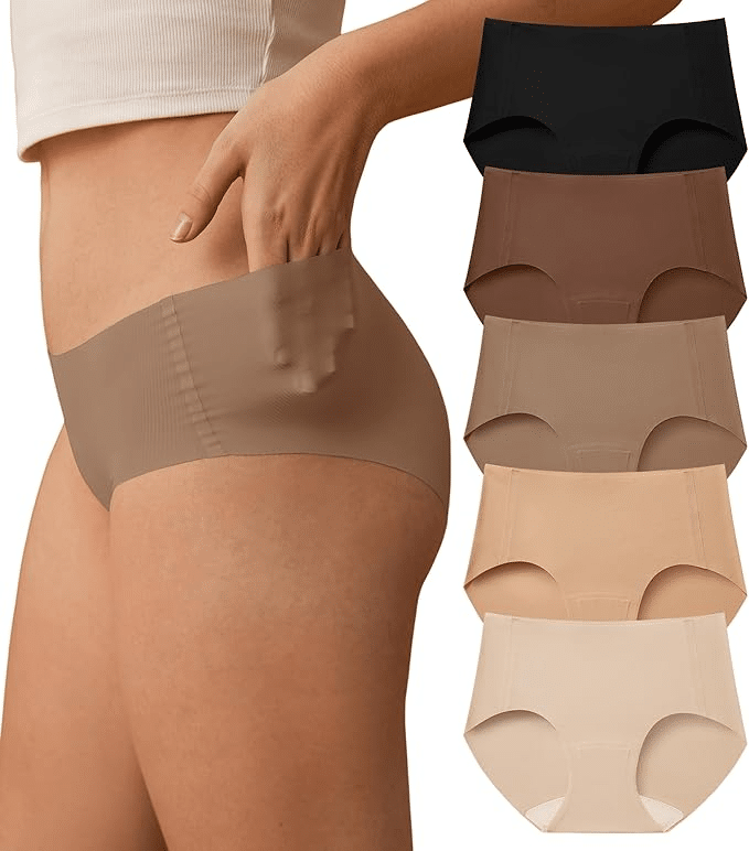 affordable no-show panties from Amazon