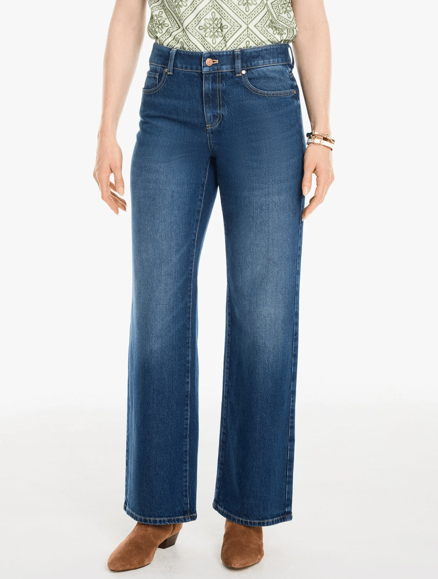 talbots supersoft classic jean trousers
