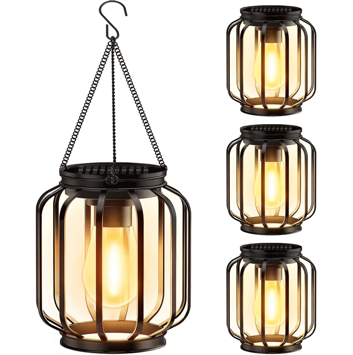 kooper solar hanging lanterns