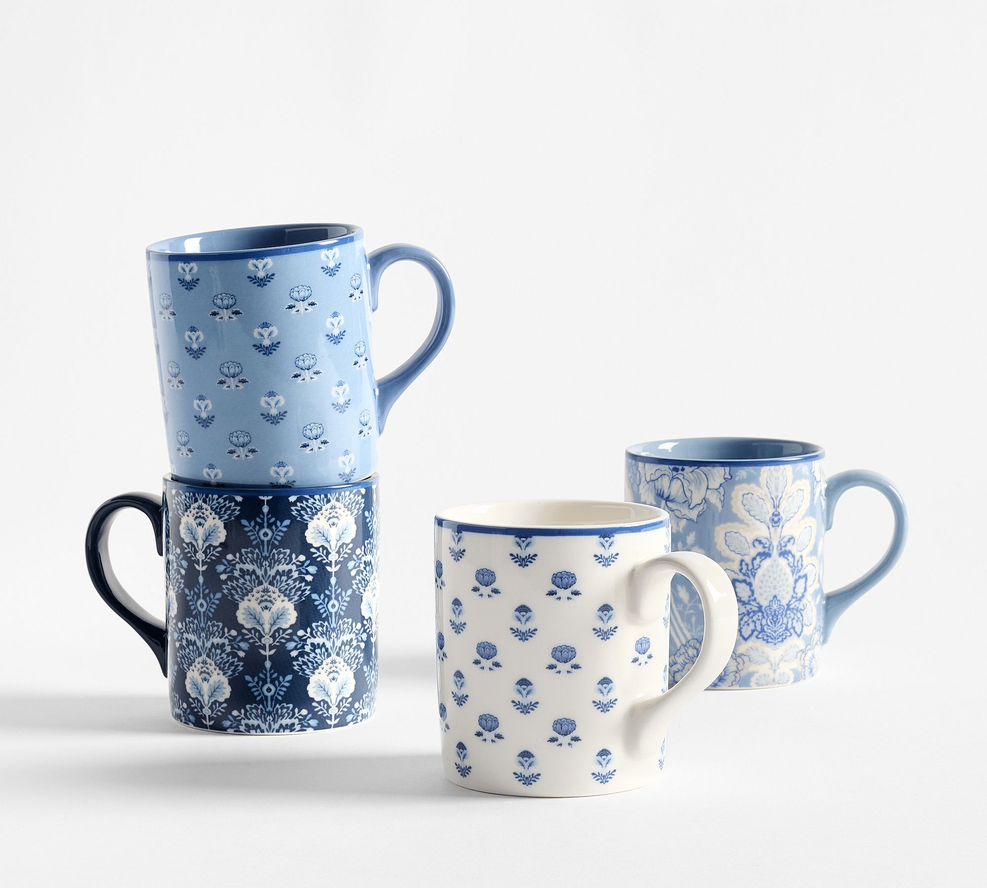 kravet mixed mugs from pottery barn
