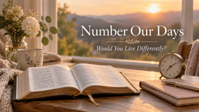 Number Our Days graphic