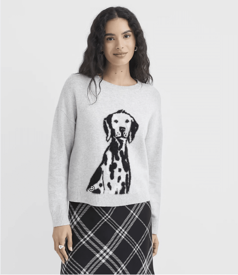 Loft Dalmatian Sweater