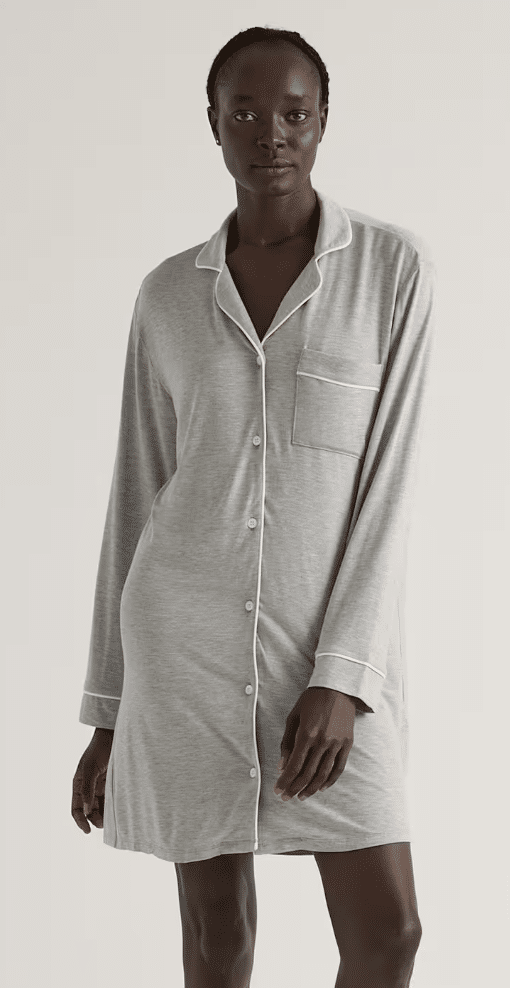 Quince Bamboo Jersey Sleep Shirt