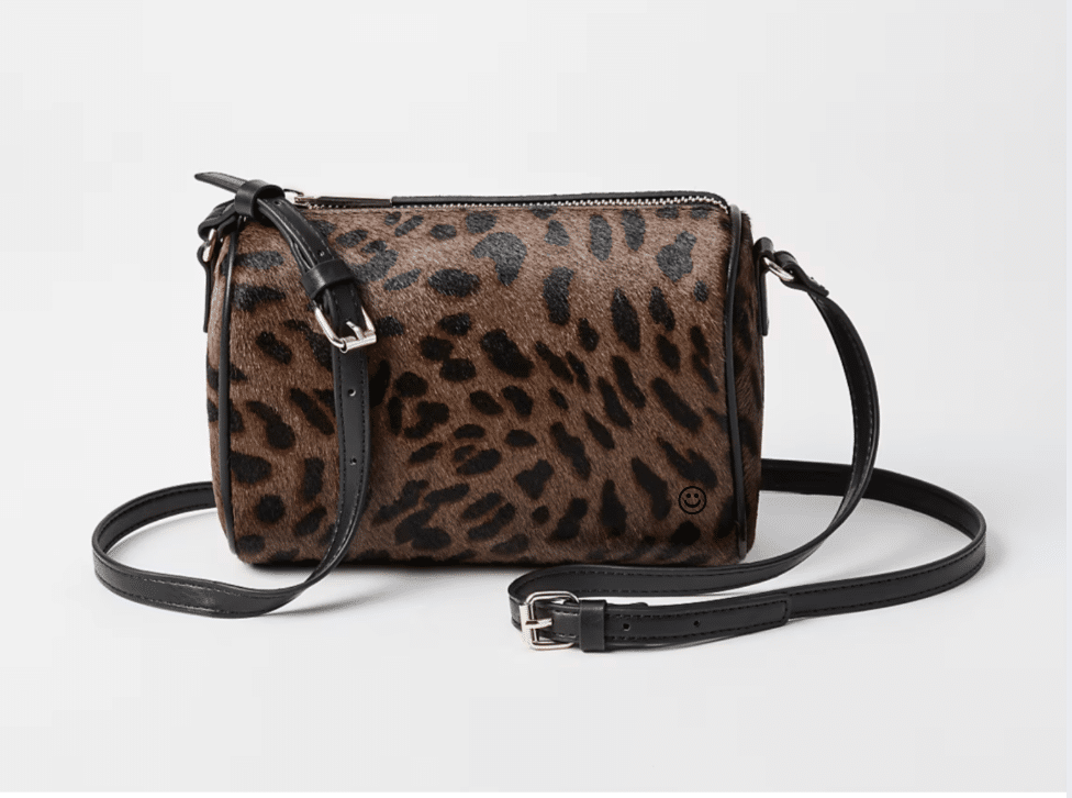 LOFT Leopard Print Shoulder Bag