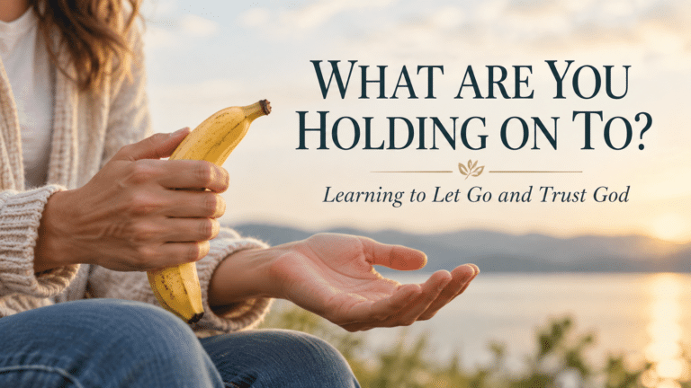 What are you holding on to? graphic