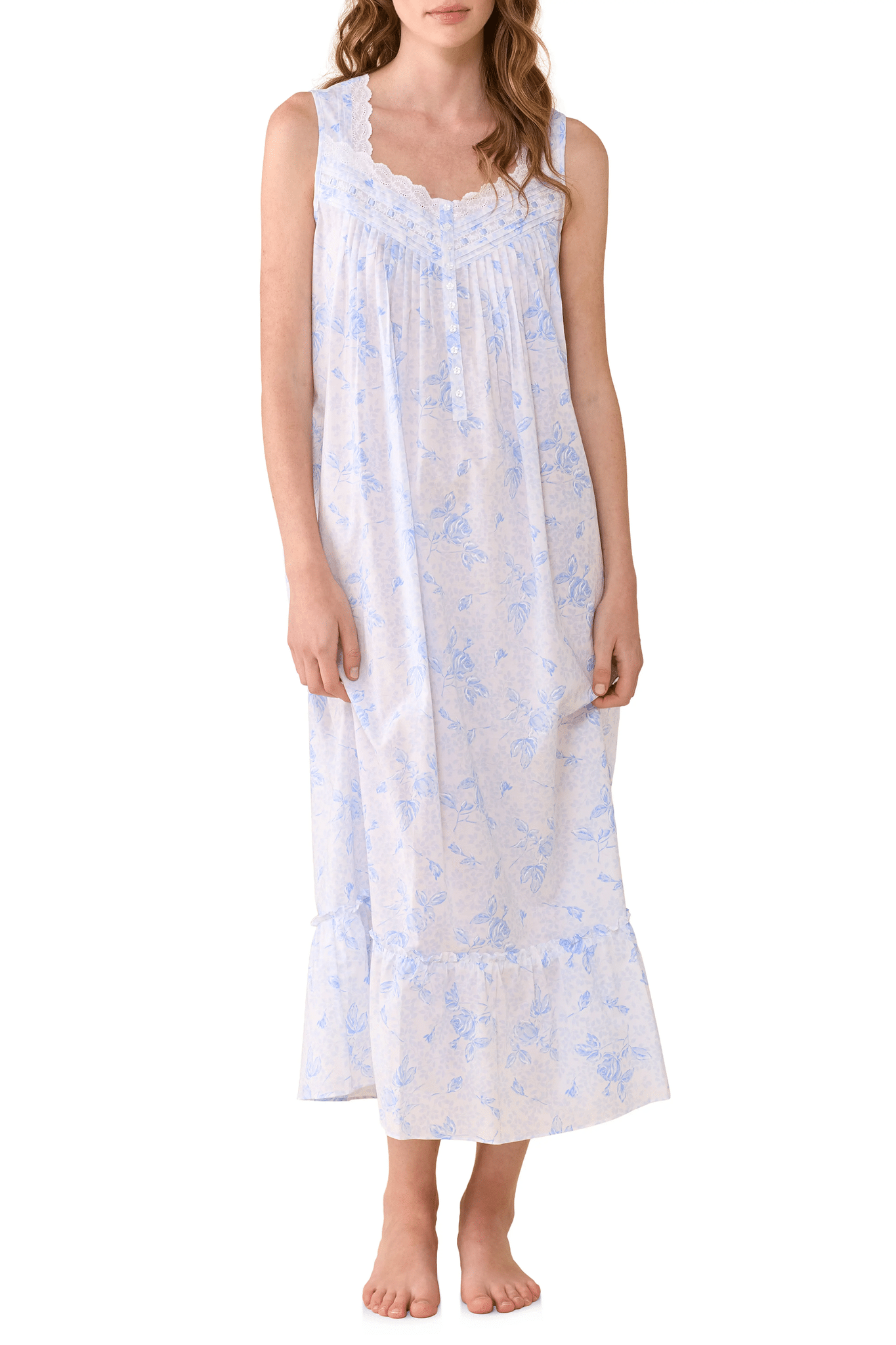 Eileen West Sleeveless Cotton Ballet Nightgown